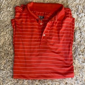 Men’s Snake Eyes Golf Polo striped shirt XL